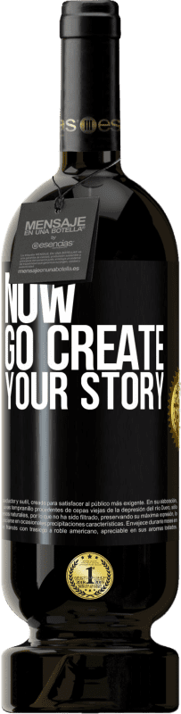 49,95 € | Красное вино Premium Edition MBS® Бронировать Now, go create your story Черная метка. Настраиваемая этикетка Бронировать 12 Месяцы Урожай 2014 Tempranillo