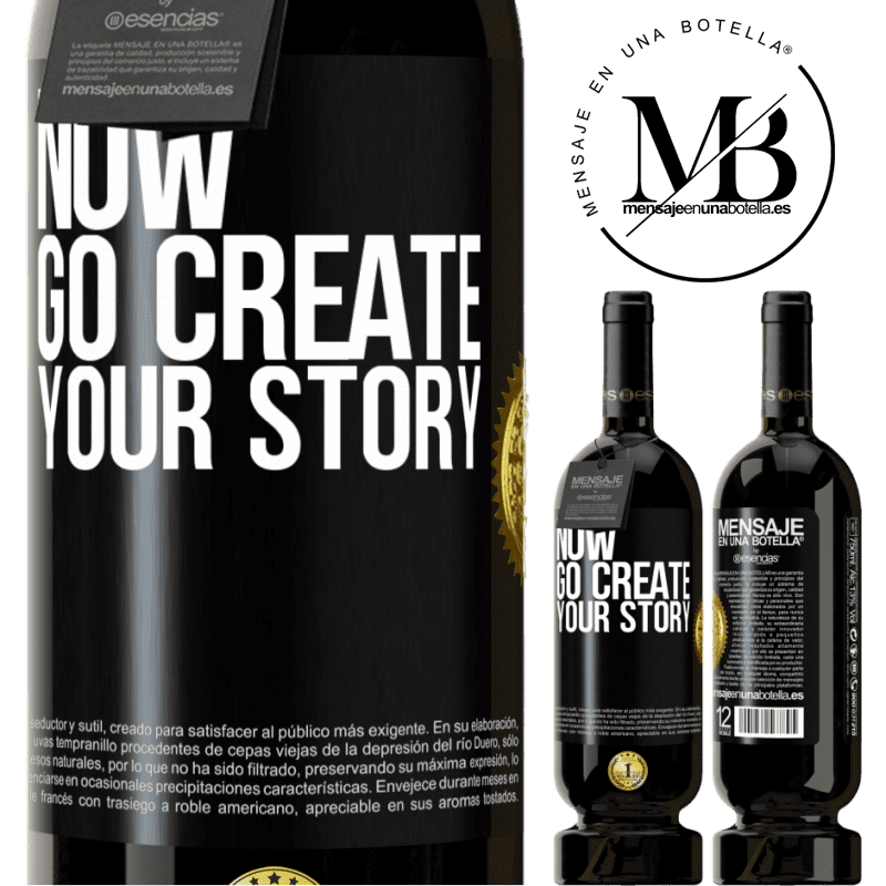 29,95 € Free Shipping | Red Wine Premium Edition MBS® Reserva Now, go create your story Black Label. Customizable label Reserva 12 Months Harvest 2014 Tempranillo