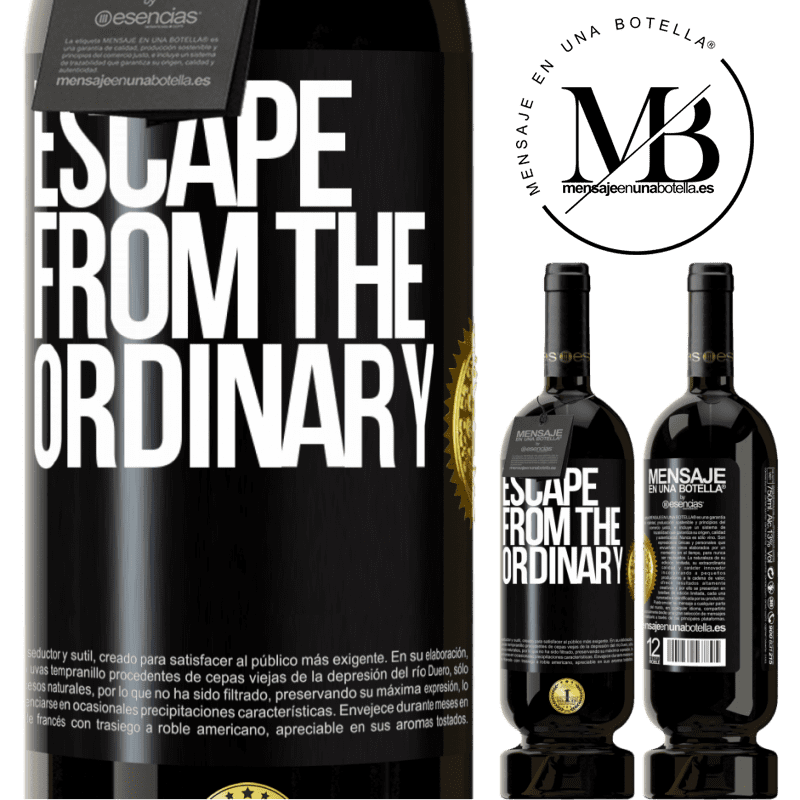 29,95 € Free Shipping | Red Wine Premium Edition MBS® Reserva Escape from the ordinary Black Label. Customizable label Reserva 12 Months Harvest 2014 Tempranillo
