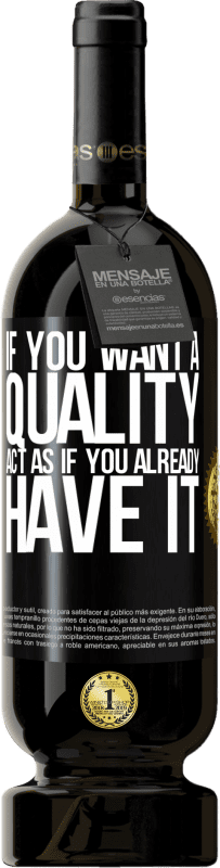 49,95 € Free Shipping | Red Wine Premium Edition MBS® Reserve If you want a quality, act as if you already had it Black Label. Customizable label Reserve 12 Months Harvest 2016 Tempranillo