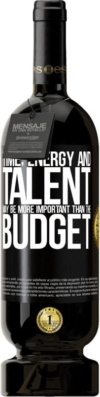 49,95 € Free Shipping | Red Wine Premium Edition MBS® Reserve Time, energy and talent may be more important than the budget Black Label. Customizable label Reserve 12 Months Harvest 2016 Tempranillo