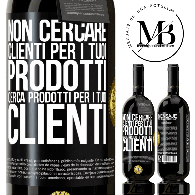 49,95 € Spedizione Gratuita | Vino rosso Edizione Premium MBS® Riserva Non cercare clienti per i tuoi prodotti, cerca prodotti per i tuoi clienti Etichetta Nera. Etichetta personalizzabile Riserva 12 Mesi Raccogliere 2015 Tempranillo