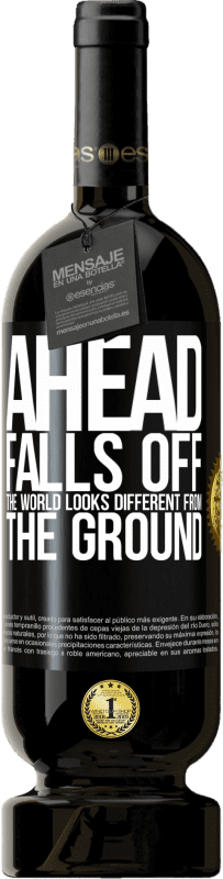 49,95 € Бесплатная доставка | Красное вино Premium Edition MBS® Бронировать Идти вперед Falls. Мир выглядит по-другому от земли Черная метка. Настраиваемая этикетка Бронировать 12 Месяцы Урожай 2016 Tempranillo