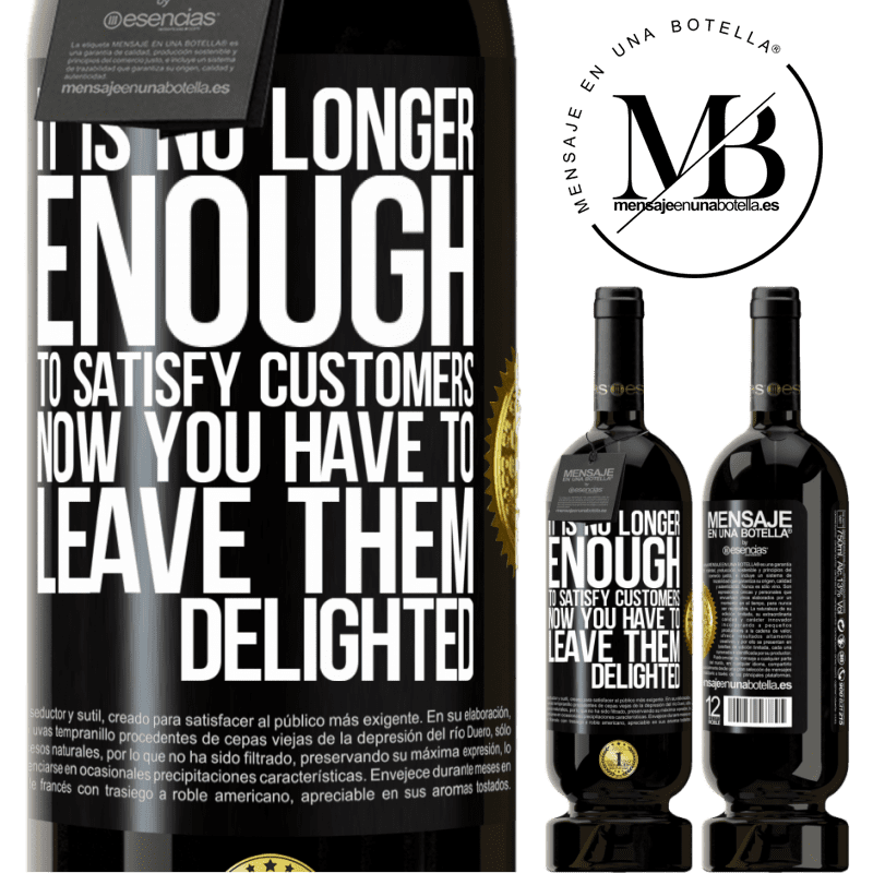 29,95 € Free Shipping | Red Wine Premium Edition MBS® Reserva It is no longer enough to satisfy customers. Now you have to leave them delighted Black Label. Customizable label Reserva 12 Months Harvest 2014 Tempranillo