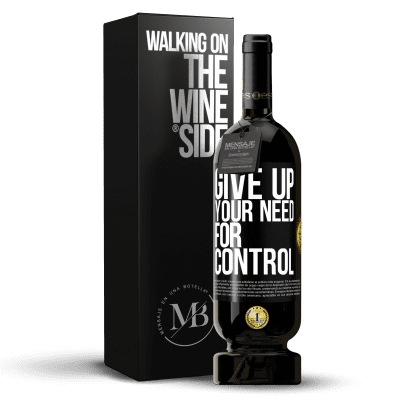«Give up your need for control» プレミアム版 MBS® 予約する