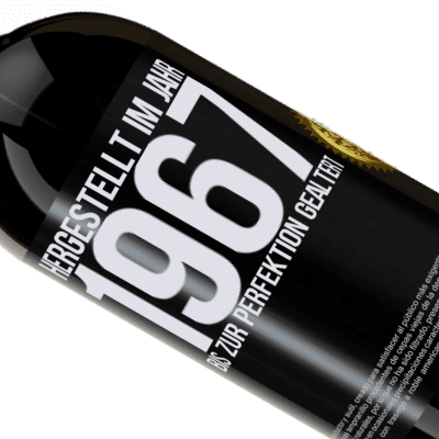 Einzigartige und Persönliche Ausdrücke. «Hergestellt im Jahr 1967. Bis zur Perfektion gealtert» Premium Ausgabe MBS® Reserve