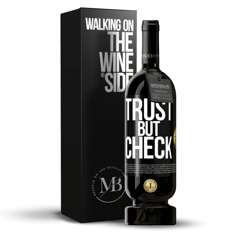 49,95 € Free Shipping | Red Wine Premium Edition MBS® Reserve Trust, but check Black Label. Customizable label Reserve 12 Months Harvest 2014 Tempranillo