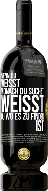 Kostenloser Versand | Rotwein Premium Ausgabe MBS® Reserve Wenn du weisst, wonach du suchst, weisst du, wo es zu finden ist Schwarzes Etikett. Anpassbares Etikett Reserve 12 Monate Ernte 2014 Tempranillo