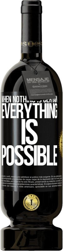 Free Shipping | Red Wine Premium Edition MBS® Reserve When nothing is certain, everything is possible Black Label. Customizable label Reserve 12 Months Harvest 2014 Tempranillo