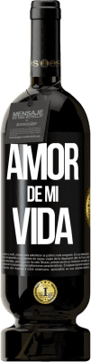 49,95 € Envío gratis | Vino Tinto Edición Premium MBS® Reserva Amor de mi vida Etiqueta Negra. Etiqueta personalizable Reserva 12 Meses Cosecha 2015 Tempranillo