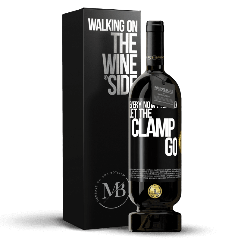 49,95 € Free Shipping | Red Wine Premium Edition MBS® Reserve Every now and then let the clamp go Black Label. Customizable label Reserve 12 Months Harvest 2014 Tempranillo