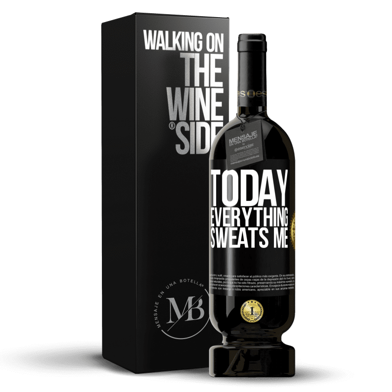 49,95 € Free Shipping | Red Wine Premium Edition MBS® Reserve Today everything sweats me Black Label. Customizable label Reserve 12 Months Harvest 2014 Tempranillo