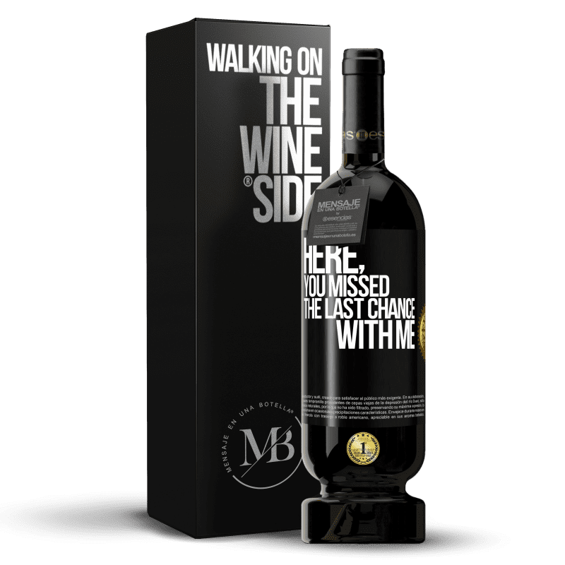 49,95 € Free Shipping | Red Wine Premium Edition MBS® Reserve Here, you missed the last chance with me Black Label. Customizable label Reserve 12 Months Harvest 2016 Tempranillo