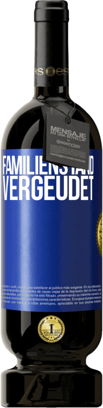 49,95 € | Rotwein Premium Ausgabe MBS® Reserve Familienstand: vergeudet Blaue Markierung. Anpassbares Etikett Reserve 12 Monate Ernte 2014 Tempranillo