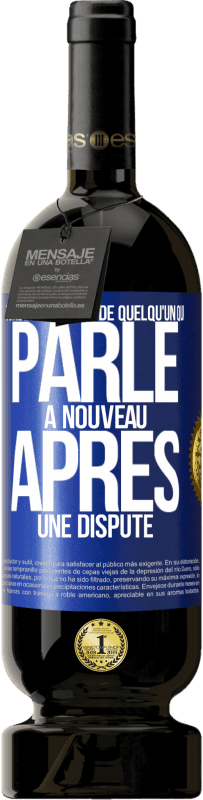 49,95 € | Vin rouge Édition Premium MBS® Réserve Tombe amoureux de quelqu'un qui parle à nouveau après une dispute Étiquette Bleue. Étiquette personnalisable Réserve 12 Mois Récolte 2016 Tempranillo