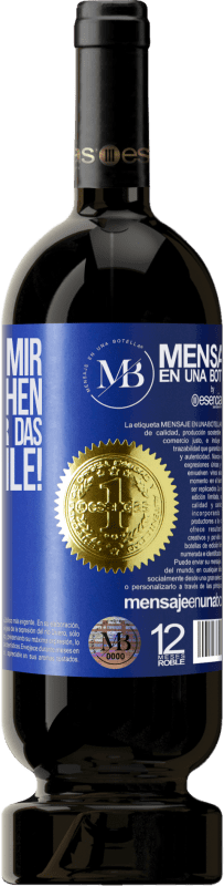 «Droh mir nicht zu gehen, weil ich dir das Taxi bezahle!» Premium Ausgabe MBS® Reserve