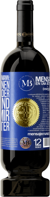 «Lieber Weihnachtsmann: Bring mir einen kleinen Bruder. Liebes Kind: schick mir deine Mutter» Premium Ausgabe MBS® Reserve