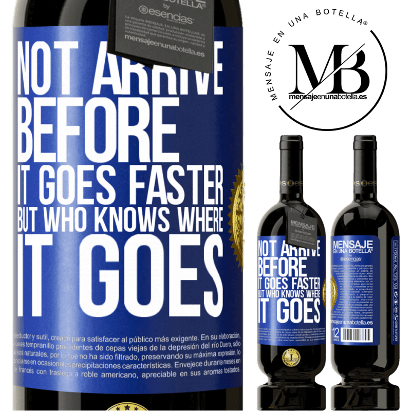 29,95 € Free Shipping | Red Wine Premium Edition MBS® Reserva Not arrive before it goes faster, but who knows where it goes Blue Label. Customizable label Reserva 12 Months Harvest 2014 Tempranillo