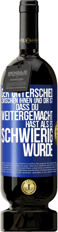 «Der Unterschied zwischen ihnen und dir ist, dass du weitergemacht hast als es schwierig wurde» Premium Ausgabe MBS® Reserve