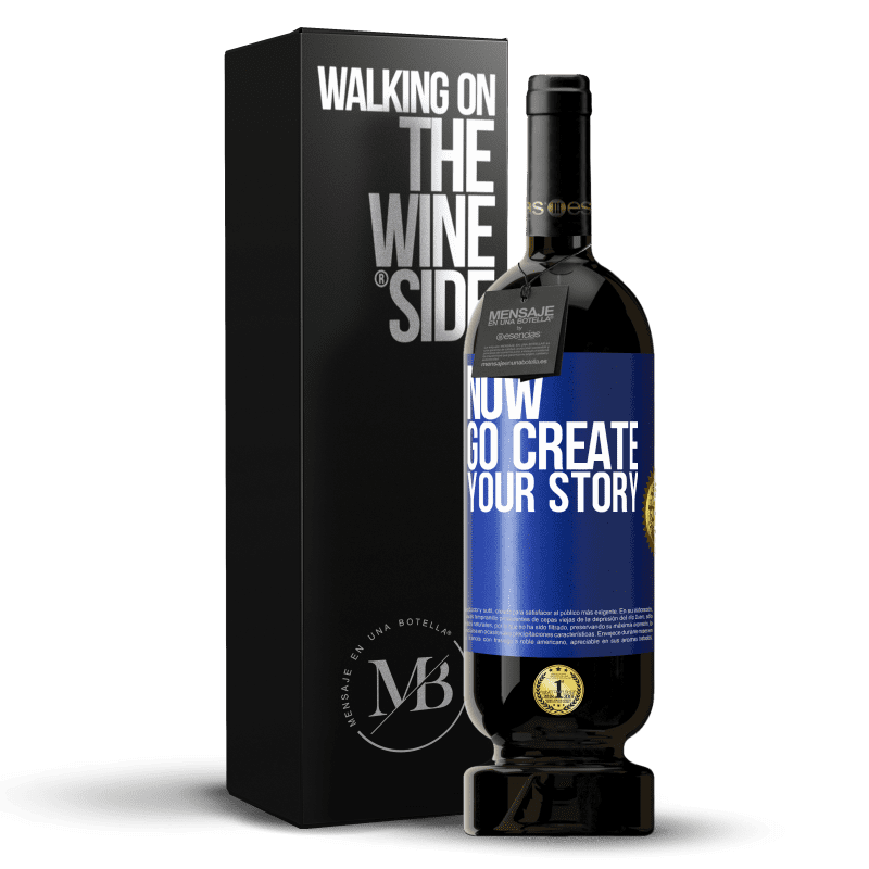 49,95 € Free Shipping | Red Wine Premium Edition MBS® Reserve Now, go create your story Blue Label. Customizable label Reserve 12 Months Harvest 2014 Tempranillo