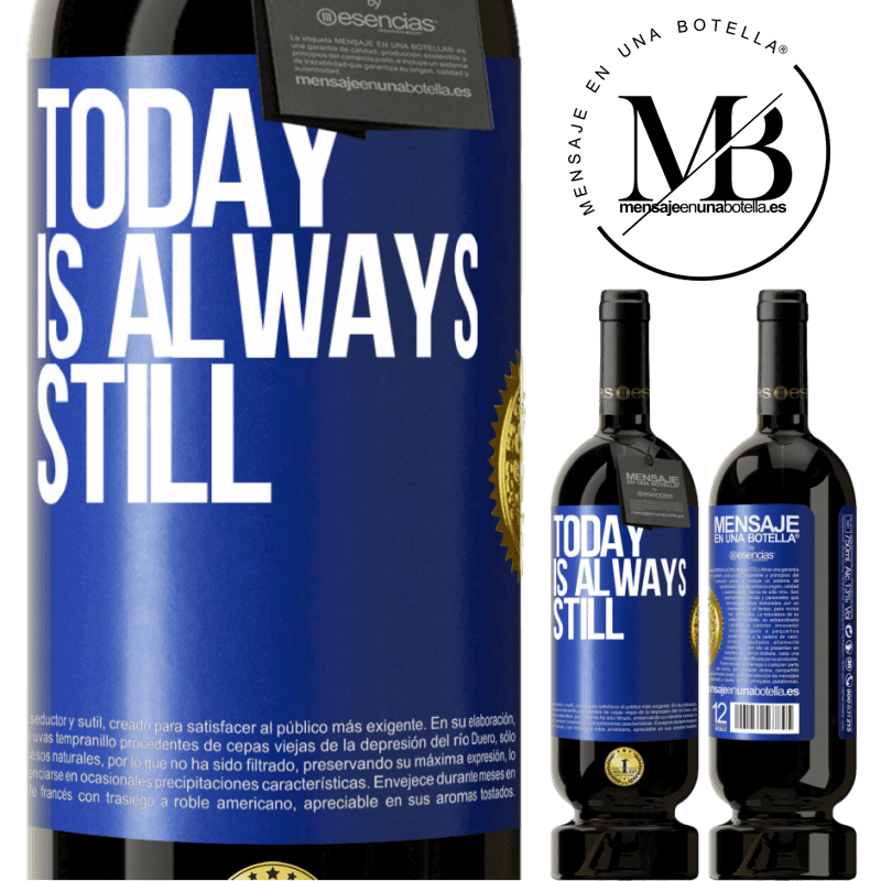 29,95 € Free Shipping | Red Wine Premium Edition MBS® Reserva Today is always still Blue Label. Customizable label Reserva 12 Months Harvest 2014 Tempranillo