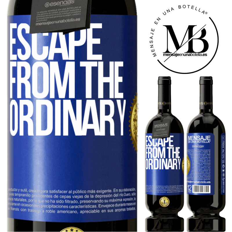 29,95 € Free Shipping | Red Wine Premium Edition MBS® Reserva Escape from the ordinary Blue Label. Customizable label Reserva 12 Months Harvest 2014 Tempranillo