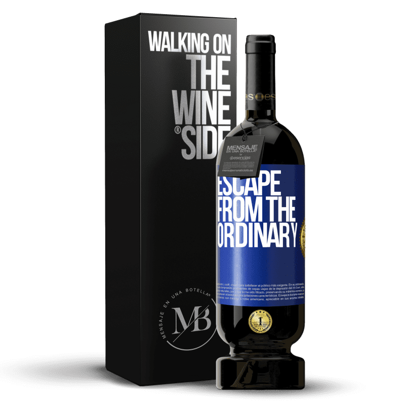 49,95 € Free Shipping | Red Wine Premium Edition MBS® Reserve Escape from the ordinary Blue Label. Customizable label Reserve 12 Months Harvest 2014 Tempranillo