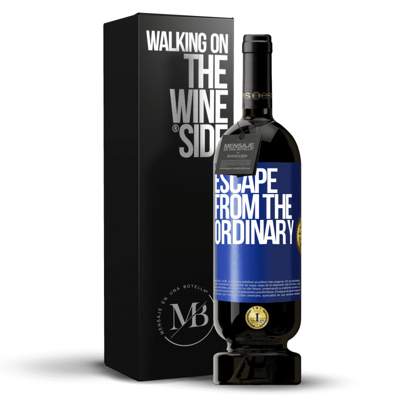 49,95 € Free Shipping | Red Wine Premium Edition MBS® Reserve Escape from the ordinary Blue Label. Customizable label Reserve 12 Months Harvest 2015 Tempranillo