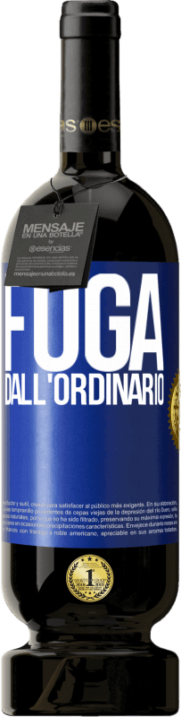 49,95 € Spedizione Gratuita | Vino rosso Edizione Premium MBS® Riserva Fuga dall'ordinario Etichetta Blu. Etichetta personalizzabile Riserva 12 Mesi Raccogliere 2016 Tempranillo