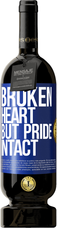 49,95 € | Red Wine Premium Edition MBS® Reserve The broken heart But pride intact Blue Label. Customizable label Reserve 12 Months Harvest 2014 Tempranillo
