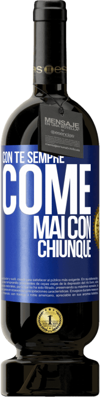 49,95 € | Vino rosso Edizione Premium MBS® Riserva Con te sempre come mai con chiunque Etichetta Blu. Etichetta personalizzabile Riserva 12 Mesi Raccogliere 2015 Tempranillo