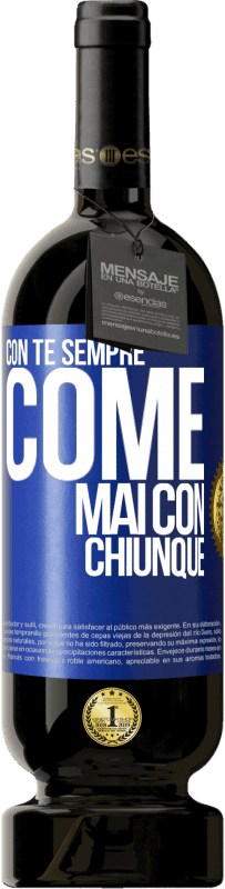 49,95 € Spedizione Gratuita | Vino rosso Edizione Premium MBS® Riserva Con te sempre come mai con chiunque Etichetta Blu. Etichetta personalizzabile Riserva 12 Mesi Raccogliere 2016 Tempranillo