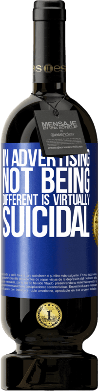 49,95 € Бесплатная доставка | Красное вино Premium Edition MBS® Бронировать В рекламе не отличаться от других практически самоубийственно Синяя метка. Настраиваемая этикетка Бронировать 12 Месяцы Урожай 2016 Tempranillo