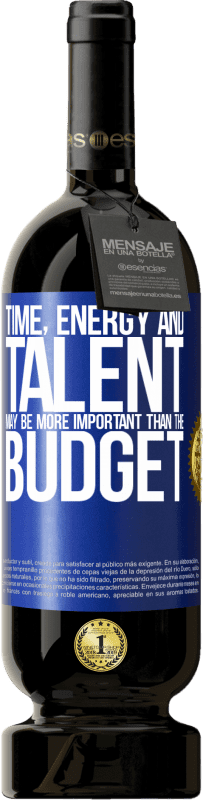 «Time, energy and talent may be more important than the budget» Premium Edition MBS® Reserve