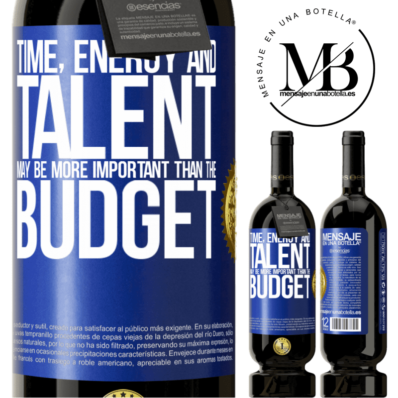 29,95 € Free Shipping | Red Wine Premium Edition MBS® Reserva Time, energy and talent may be more important than the budget Blue Label. Customizable label Reserva 12 Months Harvest 2014 Tempranillo