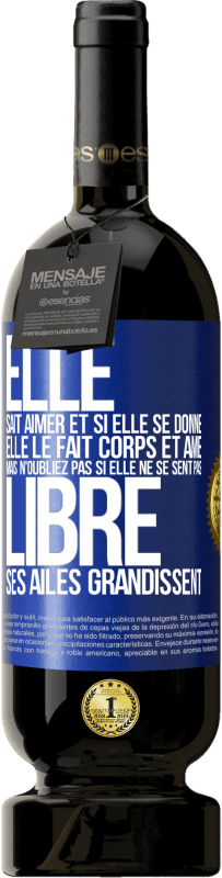 «Elle sait aimer et si elle se donne, elle le fait corps et âme. Mais n'oubliez pas si elle ne se sent pas libre, ses ailes grand» Édition Premium MBS® Réserve