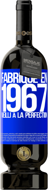 49,95 € | Vin rouge Édition Premium MBS® Réserve Fabriqué en 1967. Vieilli à la perfection Étiquette Bleue. Étiquette personnalisable Réserve 12 Mois Récolte 2014 Tempranillo