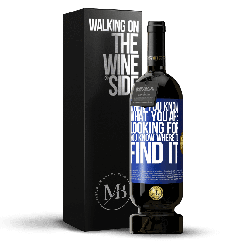 49,95 € Free Shipping | Red Wine Premium Edition MBS® Reserve When you know what you are looking for, you know where to find it Blue Label. Customizable label Reserve 12 Months Harvest 2014 Tempranillo