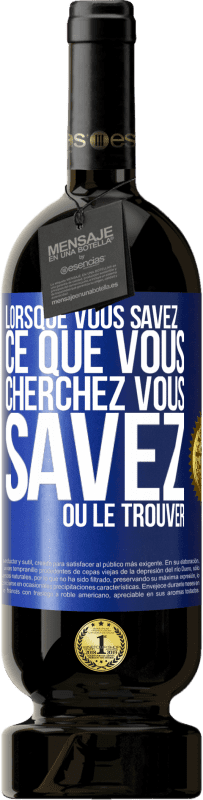 «Lorsque vous savez ce que vous cherchez, vous savez où le trouver» Édition Premium MBS® Réserve