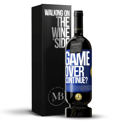 «GAME OVER. Continue?» Premium Edition MBS® Reserve