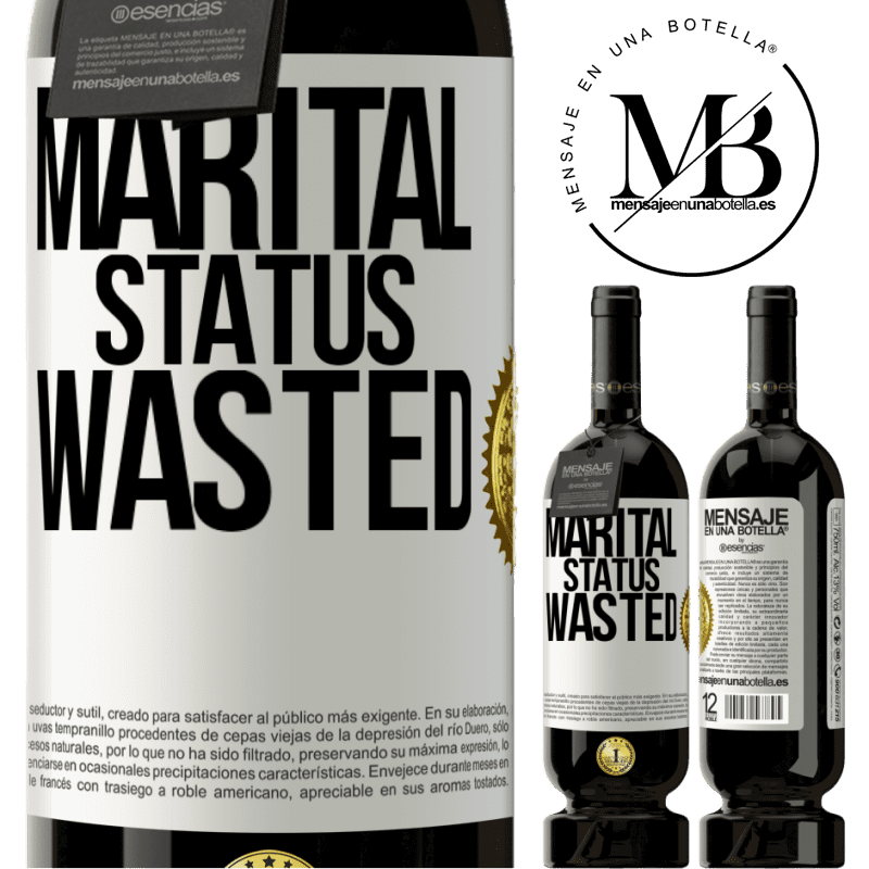 49,95 € Free Shipping | Red Wine Premium Edition MBS® Reserve Marital status: wasted White Label. Customizable label Reserve 12 Months Harvest 2014 Tempranillo