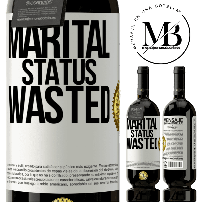 49,95 € Free Shipping | Red Wine Premium Edition MBS® Reserve Marital status: wasted White Label. Customizable label Reserve 12 Months Harvest 2016 Tempranillo