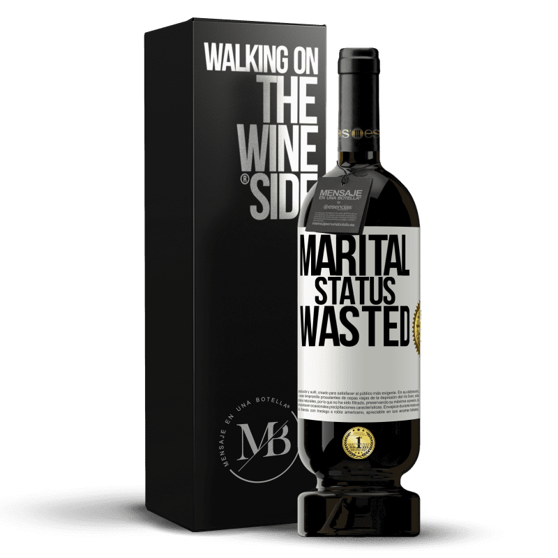 49,95 € Free Shipping | Red Wine Premium Edition MBS® Reserve Marital status: wasted White Label. Customizable label Reserve 12 Months Harvest 2014 Tempranillo