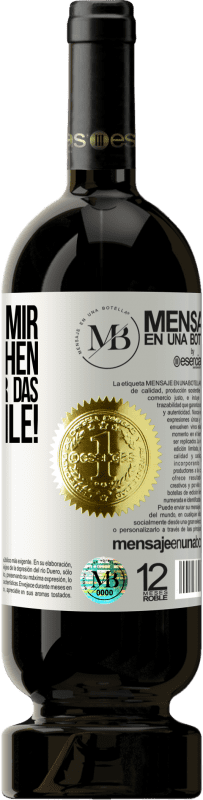 «Droh mir nicht zu gehen, weil ich dir das Taxi bezahle!» Premium Ausgabe MBS® Reserve