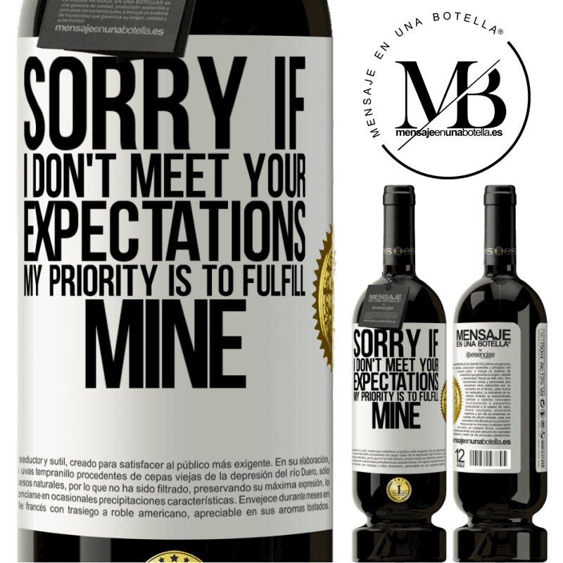 29,95 € Free Shipping | Red Wine Premium Edition MBS® Reserva Sorry if I don't meet your expectations. My priority is to fulfill mine White Label. Customizable label Reserva 12 Months Harvest 2014 Tempranillo