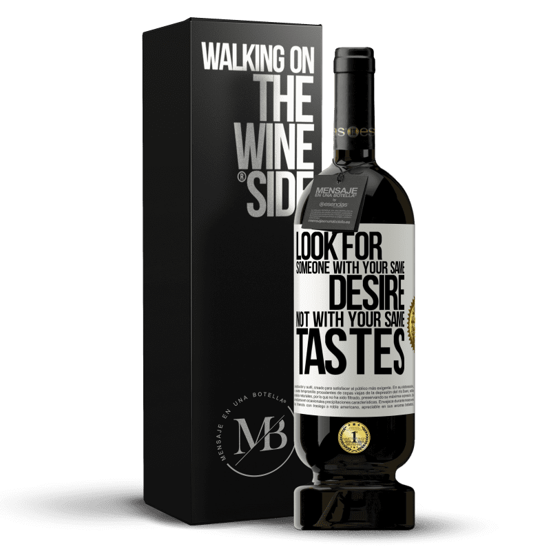 49,95 € Free Shipping | Red Wine Premium Edition MBS® Reserve Look for someone with your same desire, not with your same tastes White Label. Customizable label Reserve 12 Months Harvest 2015 Tempranillo