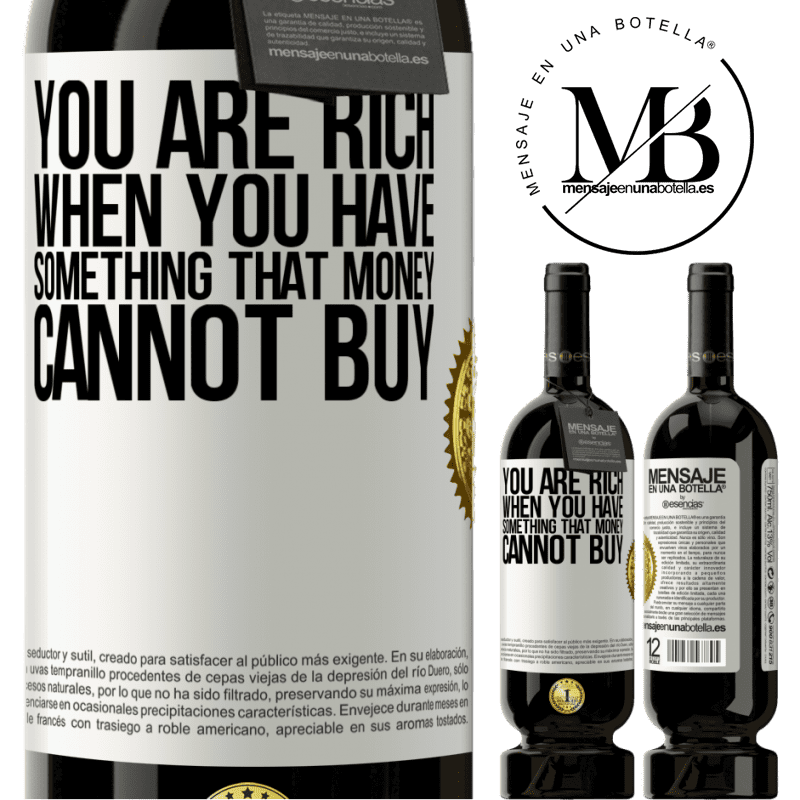29,95 € Free Shipping | Red Wine Premium Edition MBS® Reserva You are rich when you have something that money cannot buy White Label. Customizable label Reserva 12 Months Harvest 2014 Tempranillo