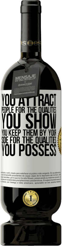 «You attract people for the qualities you show. You keep them by your side for the qualities you possess» Premium Edition MBS® Reserve