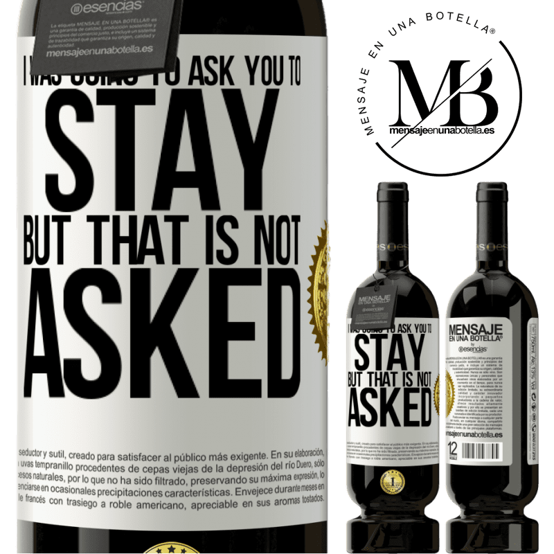 29,95 € Free Shipping | Red Wine Premium Edition MBS® Reserva I was going to ask you to stay, but that is not asked White Label. Customizable label Reserva 12 Months Harvest 2014 Tempranillo