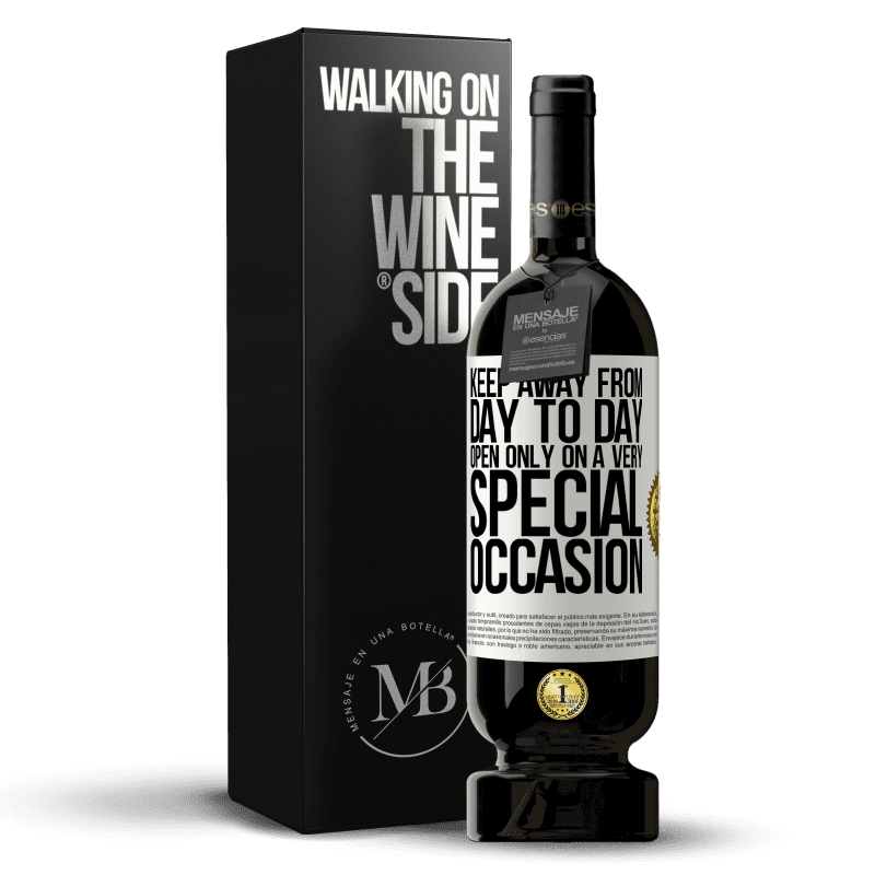 49,95 € Free Shipping | Red Wine Premium Edition MBS® Reserve Keep away from day to day. Open only on a very special occasion White Label. Customizable label Reserve 12 Months Harvest 2014 Tempranillo